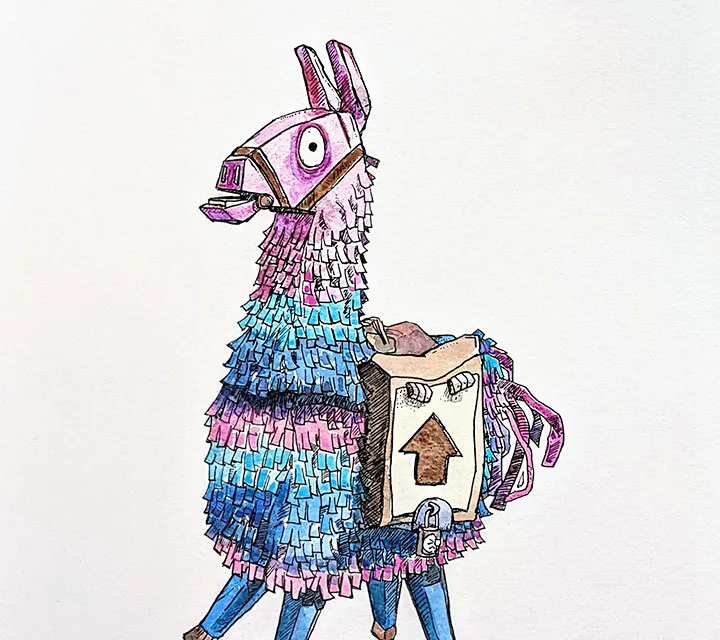 Fortnite - Pinata lama